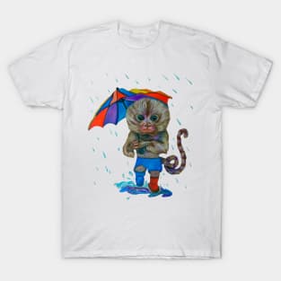 Pygmy Marmoset in the Rain T-Shirt